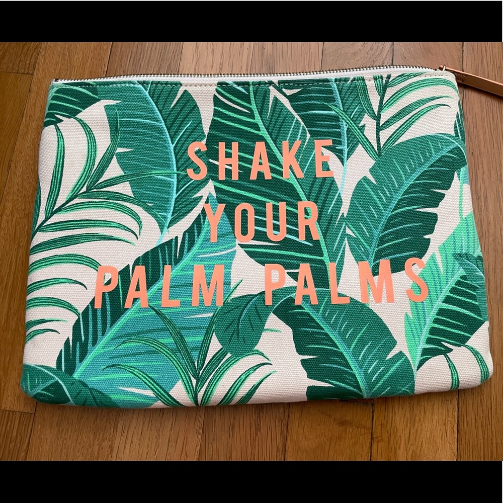 Stella & dot palm print pouch